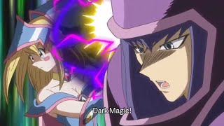Yugi/Atem rescues Stardust Dragon and destroys Sin Paradox Dragon! Black Magic Twin Burst!