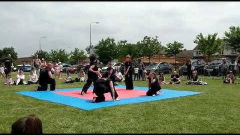 Self Defence Demo with tang soo do