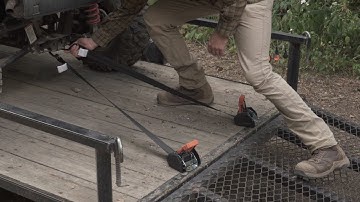 How To Install The Best, Easiest Trailer Tie-Down System For Your ATV/UTV