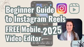 Beginner Guide to Instagram Reels 2025 📱 Step by step mobile video editing tutorial (FREE to use) screenshot 3