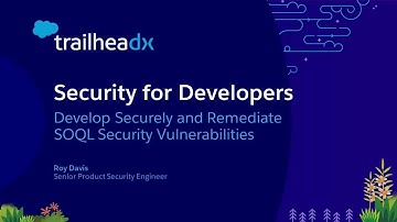 Security For Developers