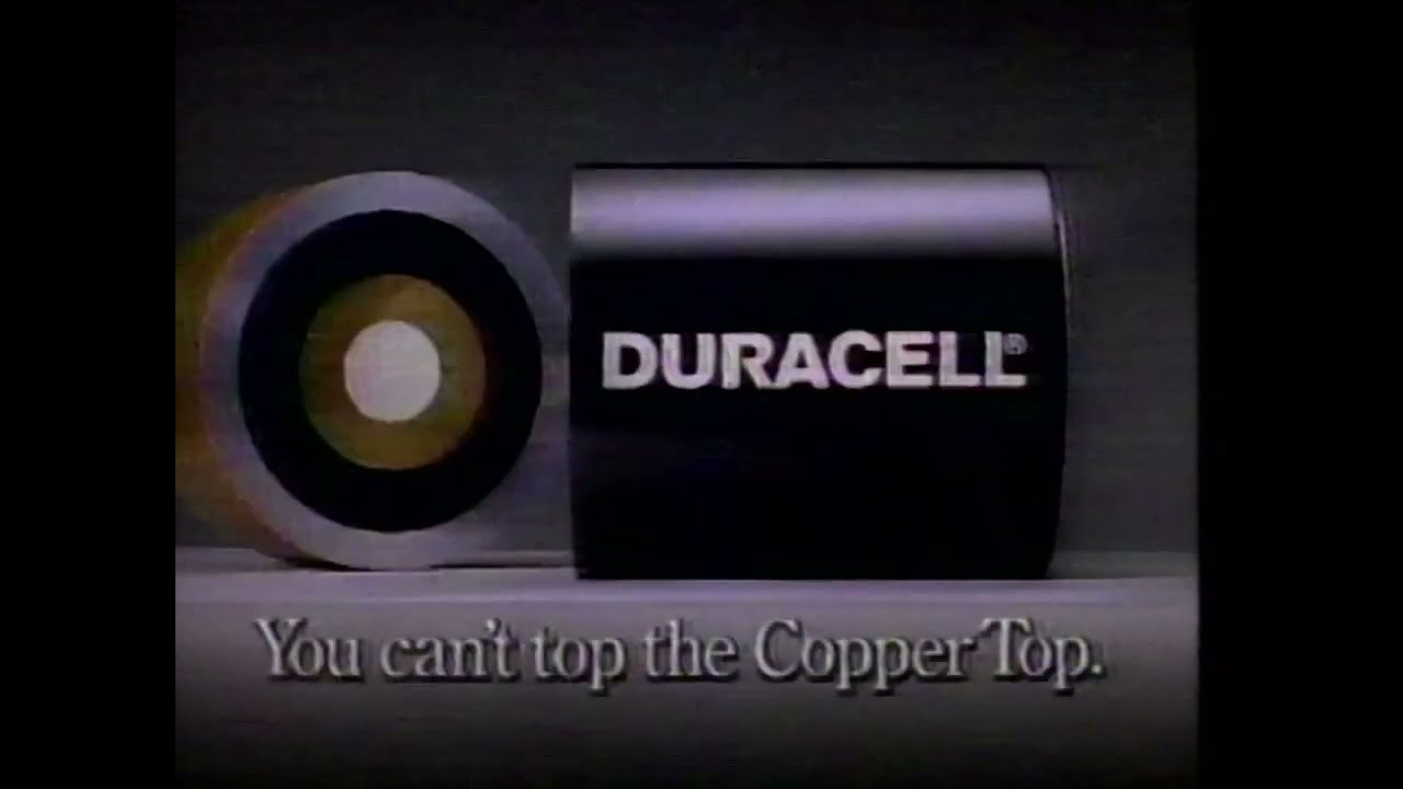 1989 Duracell Batteries TV Commercial YouTube