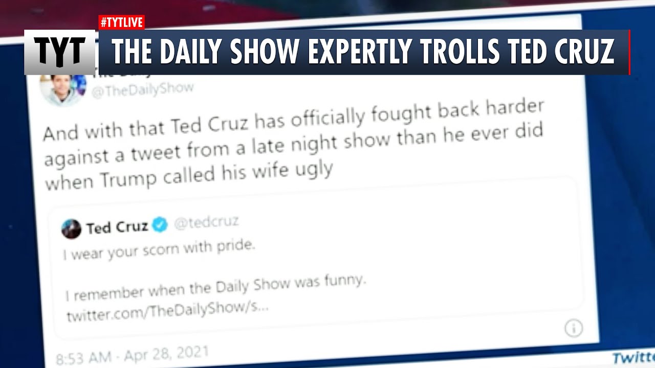 Jon Stewart EXPERTLY Trolls Ted Cruz
