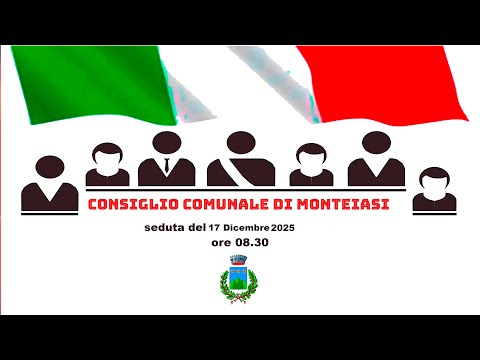 Video Consiglio comunale del 17 dicembre 2025 ore 08.30