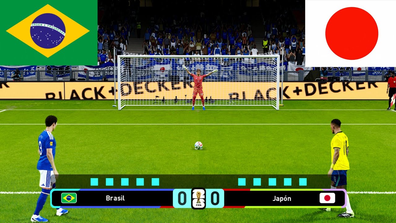 BRAZIL VS JAPÓN FULL PENALTY SHOOTOUT | COPA MUNDIAL DE LA FIFA 2026 | BRA VS JAP HIGHLIGHTS 
