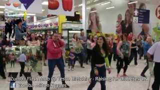Zumba Flash Mob @ Tesco Bletchley
