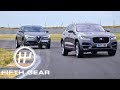 Fifth Gear: Shoot Out Jaguar F-Pace Vs Alfa Romeo Stelvio