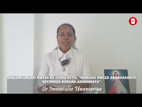 SHALOM URUGO RWIZA NI IJURU RITO MURUGO RWIZA ABASHAKANYE BIYEMEZA KUBANA AKARAMATA