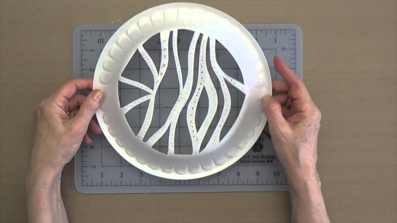Gelli Arts® Printing with Styrofoam Plates 