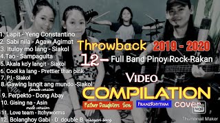 Throwback 2019-2020 Pinoy RockRakan 12 Video COMPILATION @FRANZRhythm