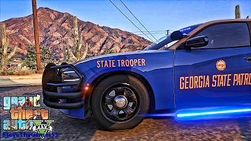 Playing GTA 5 As A POLICE OFFICER Highway Patrol| GTA 5 Lspdfr Mod| Live