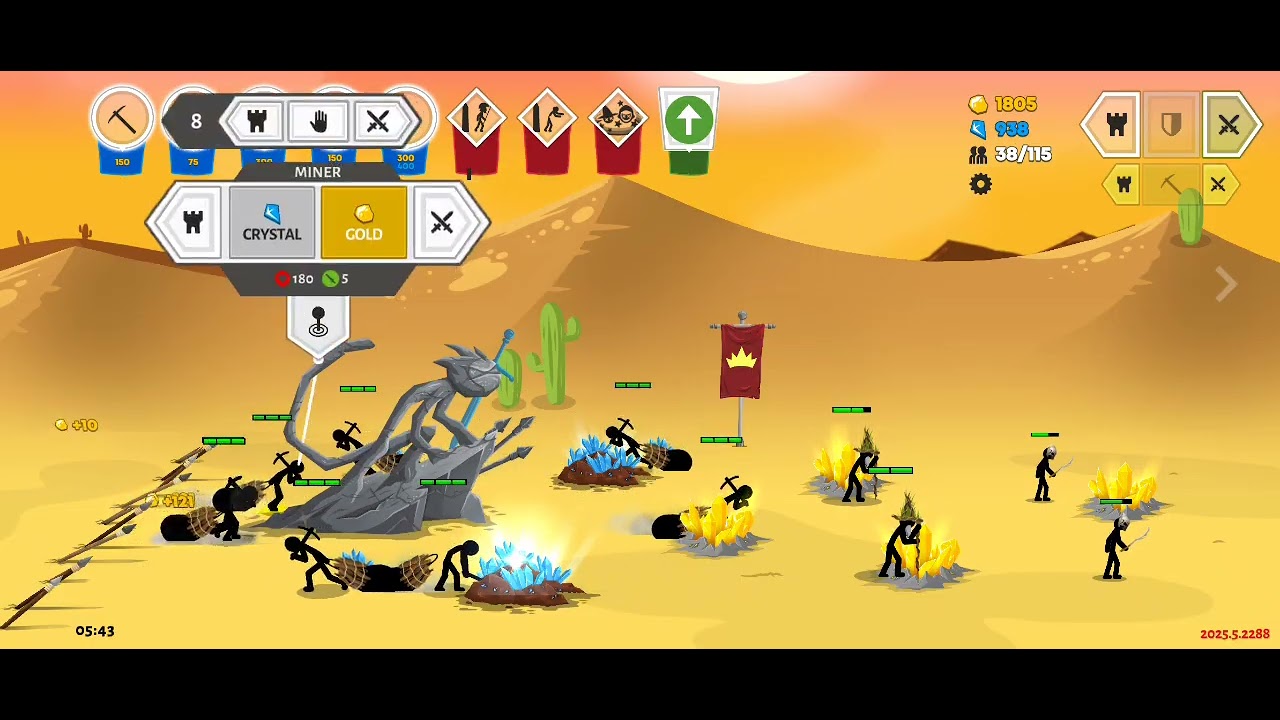 Level 28 stick war saga 