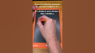 Prove the following statement for non-zero integers a, b, c. If a divides b and b divides c, then a