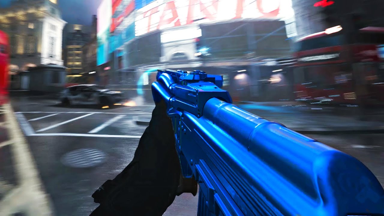 Futuristic Gun in Modern Warfare