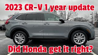 2023 Honda CRV 1.5t 1 year update