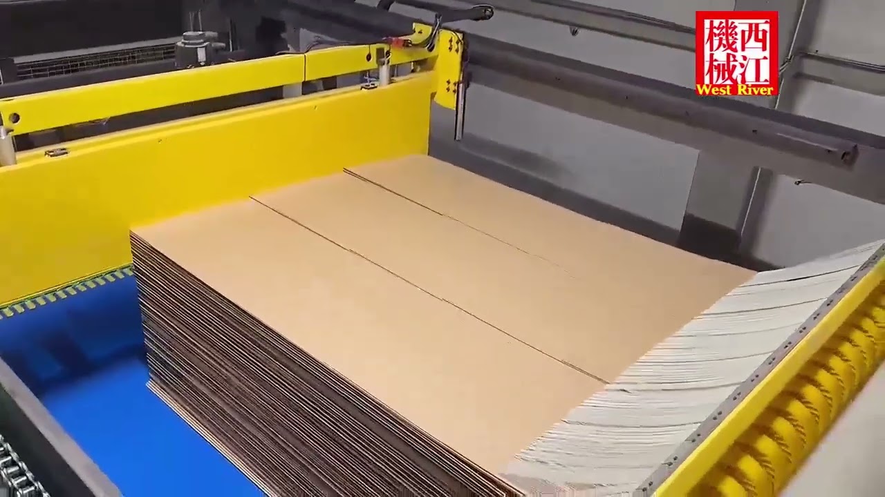 WJ250-2200-2 5PLY Fully auto Control Corrugated Line Fully automated order change design C B E Flute