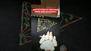 making furry art convention badges. fursona patches, shop updates