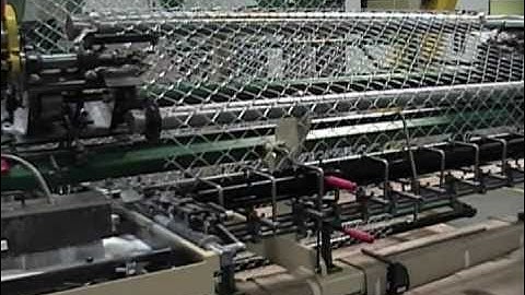Bergandi Fully Automated Chain Link Weaving Machine