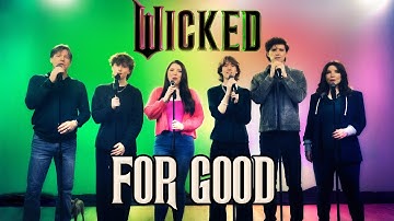 Family Sings "FOR GOOD" from Wicked Part 2 | Sharpe Family Singers