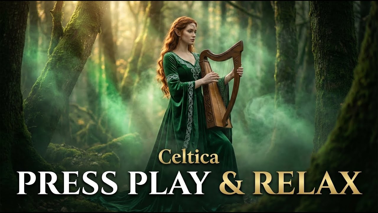 Soothing Celtic Music 🍀 Relaxing Irish Instrumental for Stress Relief & Focus