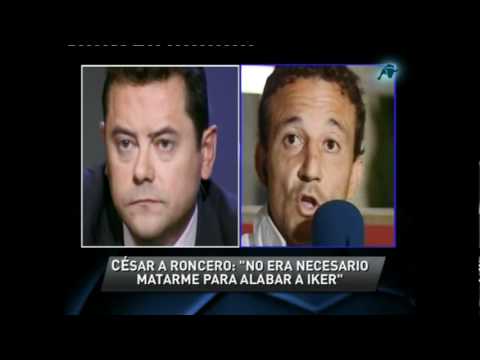 Discusión entre Cesar y Roncero