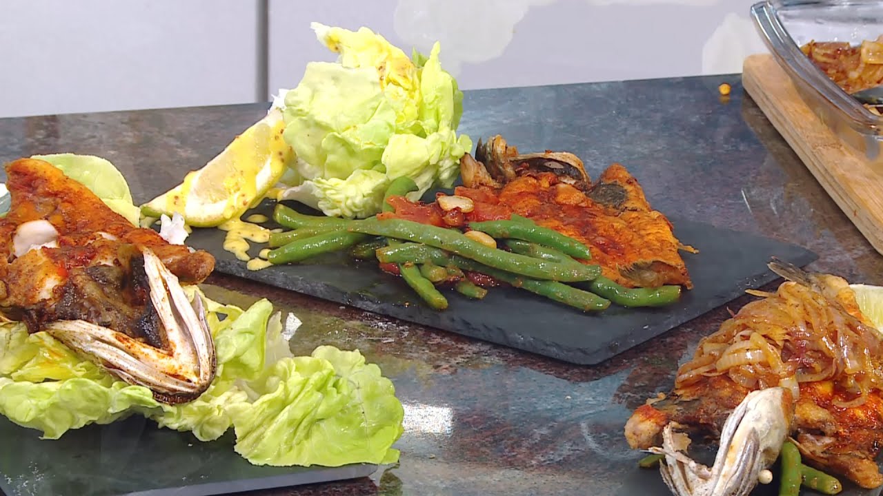 نطيبو قاع مع الشاف أمين ....كيفية تحضير طبق الميرلون