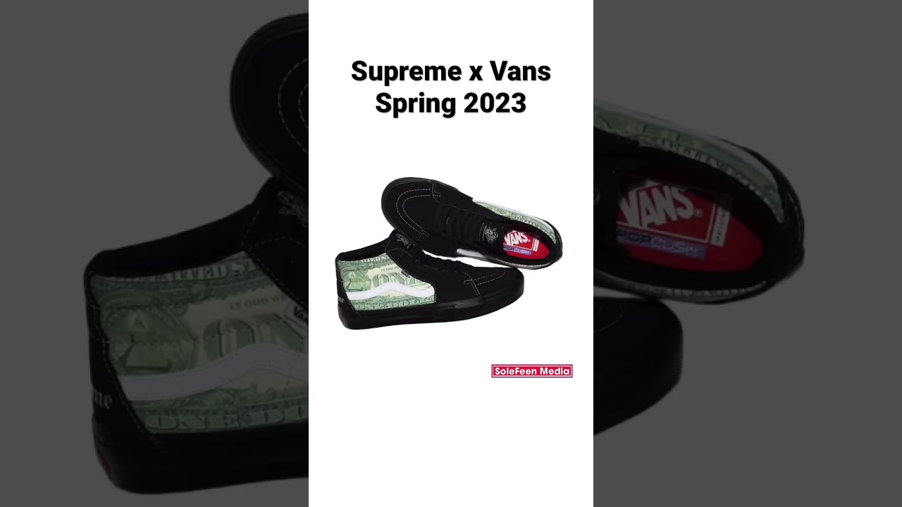 Supreme x Vans Spring 2023