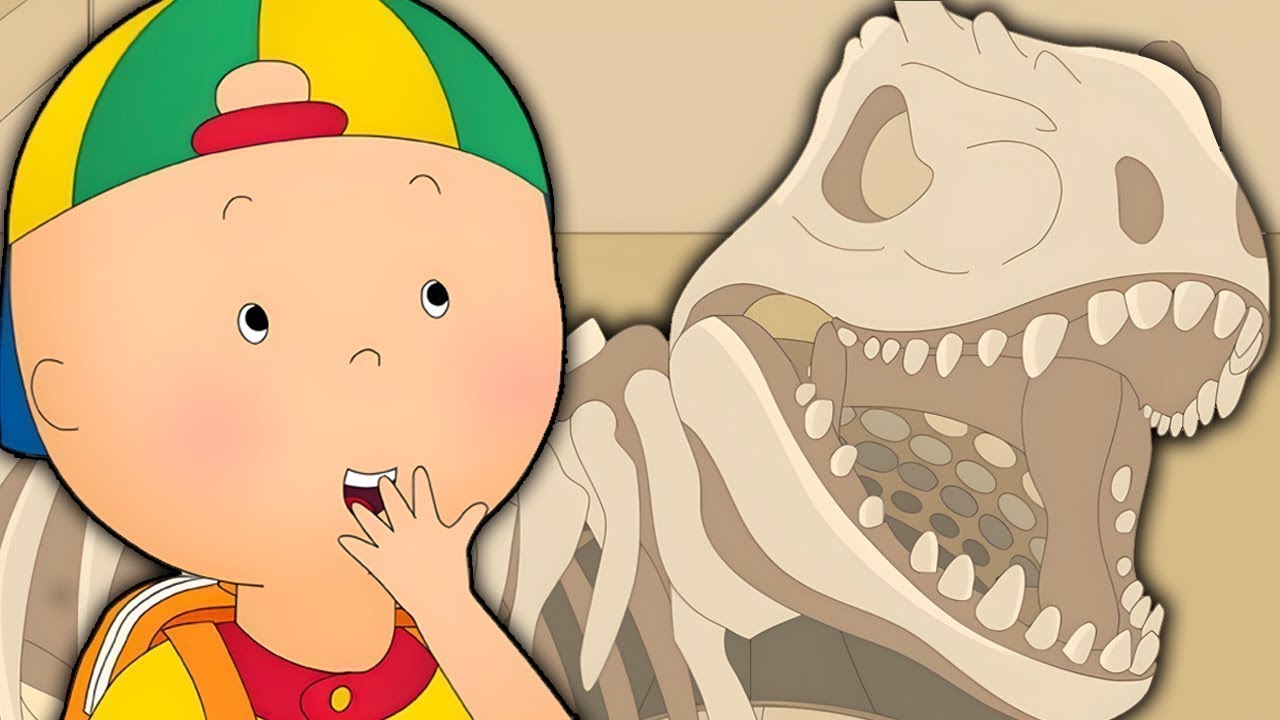 Caillou visita el Museo | Las Nuevas Aventuras de Caillou