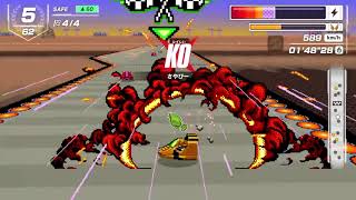 F-Zero 99 pilot KO before the end