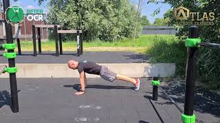 Push up rotate Spoedcursus Obstacle Running