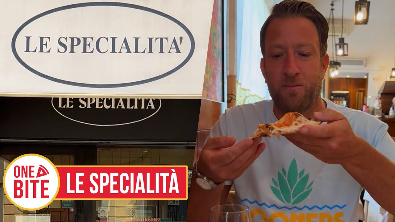 Barstool Pizza Review Le Specialità (Milan, Italy) YouTube