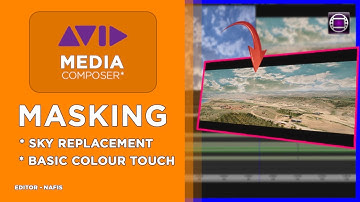 Avid Media Composer Tamil Tutorial | Masking & Sky Replacement | Match cut studio