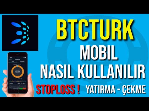 BtcTurk | PRO Mobil Uygulama Nasıl Kullanılır? Stop Loss Al-Sat Transfer, Alarm