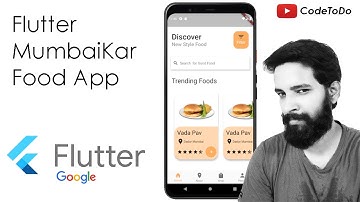 Building Flutter Mumbaikar Food App Ui -Speed Code