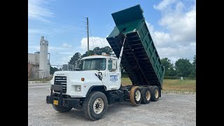 2004 Mack DM690S Tri-Axle Dump Truck (275,872 Miles)