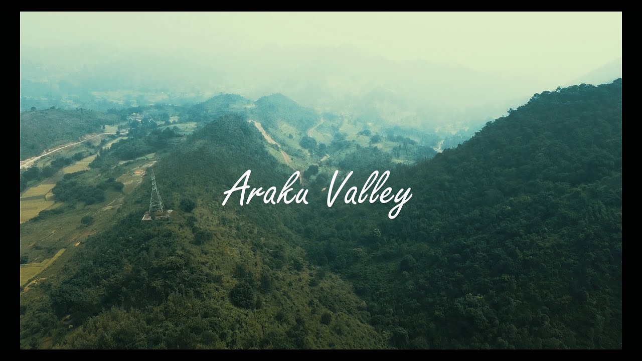 Araku Valley Drone view