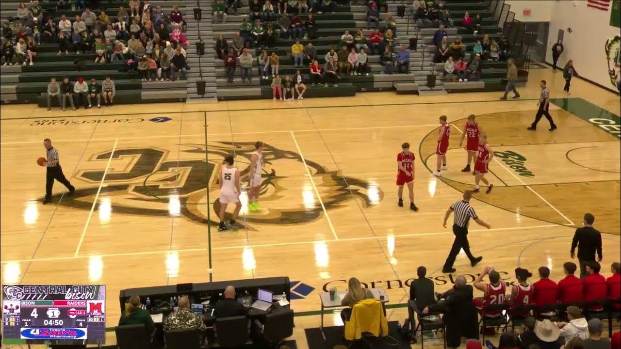 Central City High vs Mead High School Boys' Varsity Basketball YouTube