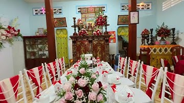 Premium - Trang trí gia tiên | Rạp Cưới Ba Hào Gò Công Tây