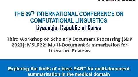 Exploring the limits of a base BART for multi-document summarization in the medical domain