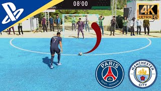 EA FC 24 PS5 Gameplay | PSG vs Manchester City | Volta Football Penalty Shootout