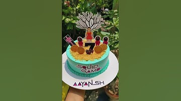 Squid game cake #ariannabakingclasses #cake #ariannasbakery #cakedecorating #squidgame #shorts