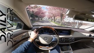 4K | MERCEDES BENZ S CLASS W222 | quick POV test drive