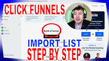 ✅  How To Import Subscriber List To ClickFunnels 🔴