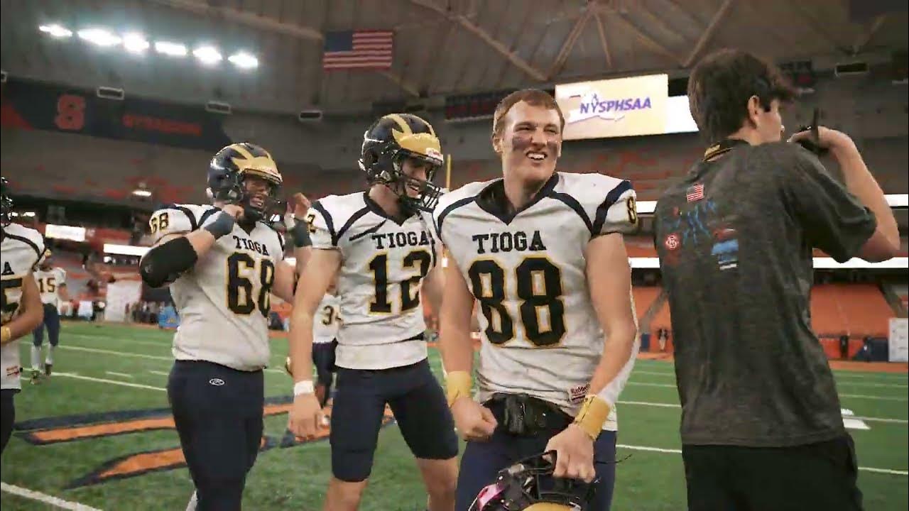 Tioga Football 2022 NYS Class D State Championship Highlights Shot