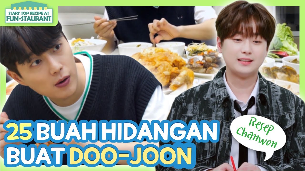 [IND/ENG] Doojoon sampai shock dijamu 25 hidangan oleh Chanwon😱 | Fun-Staurant | KBS WORLD TV 230113