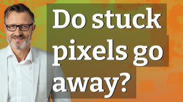 Do stuck pixels go away?
