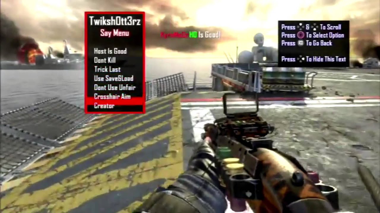 [BO2/1.19/.GSC] Azza Mod Menu : By Numb - YouTube