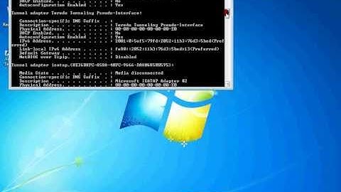 Windows 7 - Wireless MAC-Address