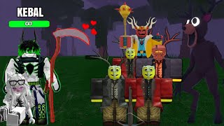 GABISA MATI, Aku Pake Brawler+Senjata Vampire di 99 Night In The Forest screenshot 3