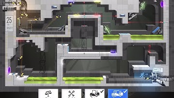 Bridge Constructor Portal Proficiency DLC #25: $0 backwards, single exit